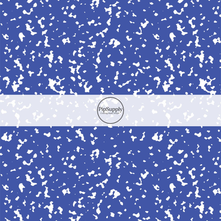 Bright Royal Composition Fabric By The Yard