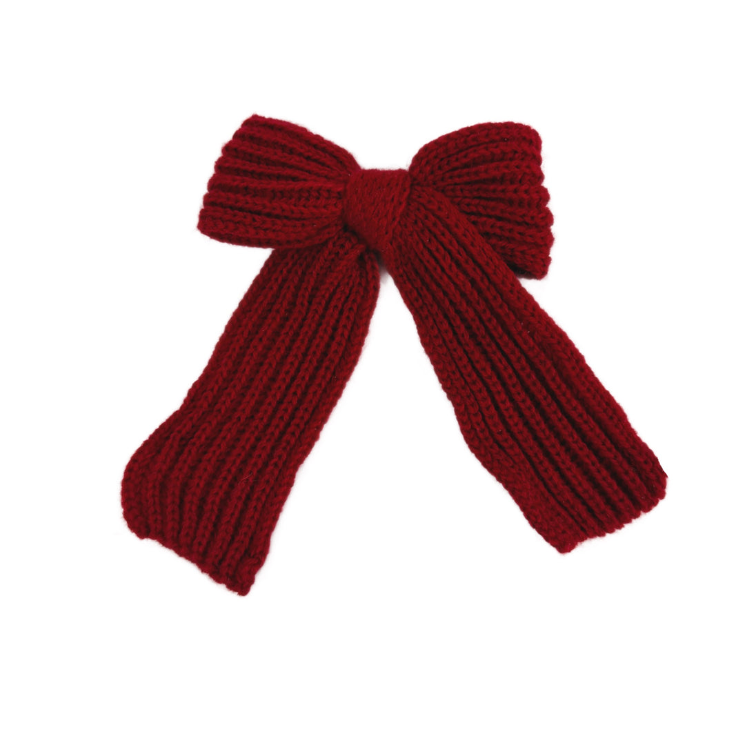 PRE-ORDER Long Tail Soft Sweater Bows w/Clip (estimated to ship the week of 11/13)