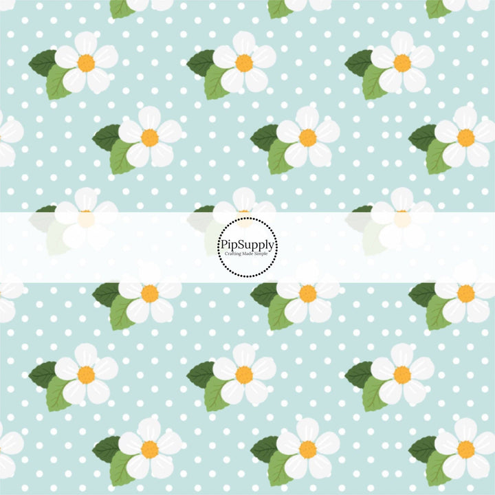 Beach Strawberry Blooms Fabric By The Yard