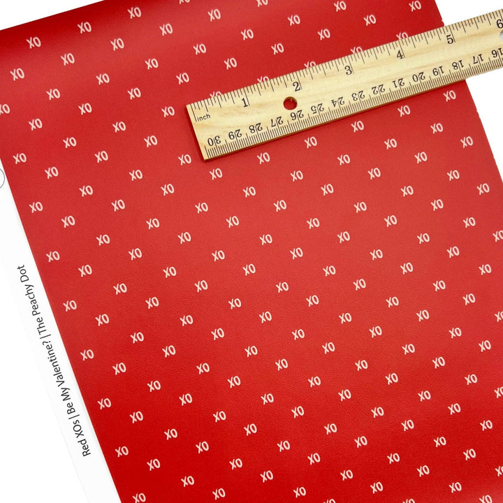 Be My Valentine? | The Peachy Dot | Faux Leather