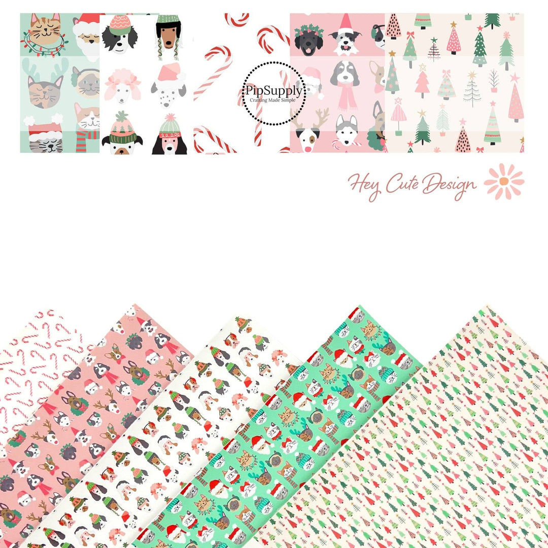 Christmas Critters | Hey Cute | Faux Leather