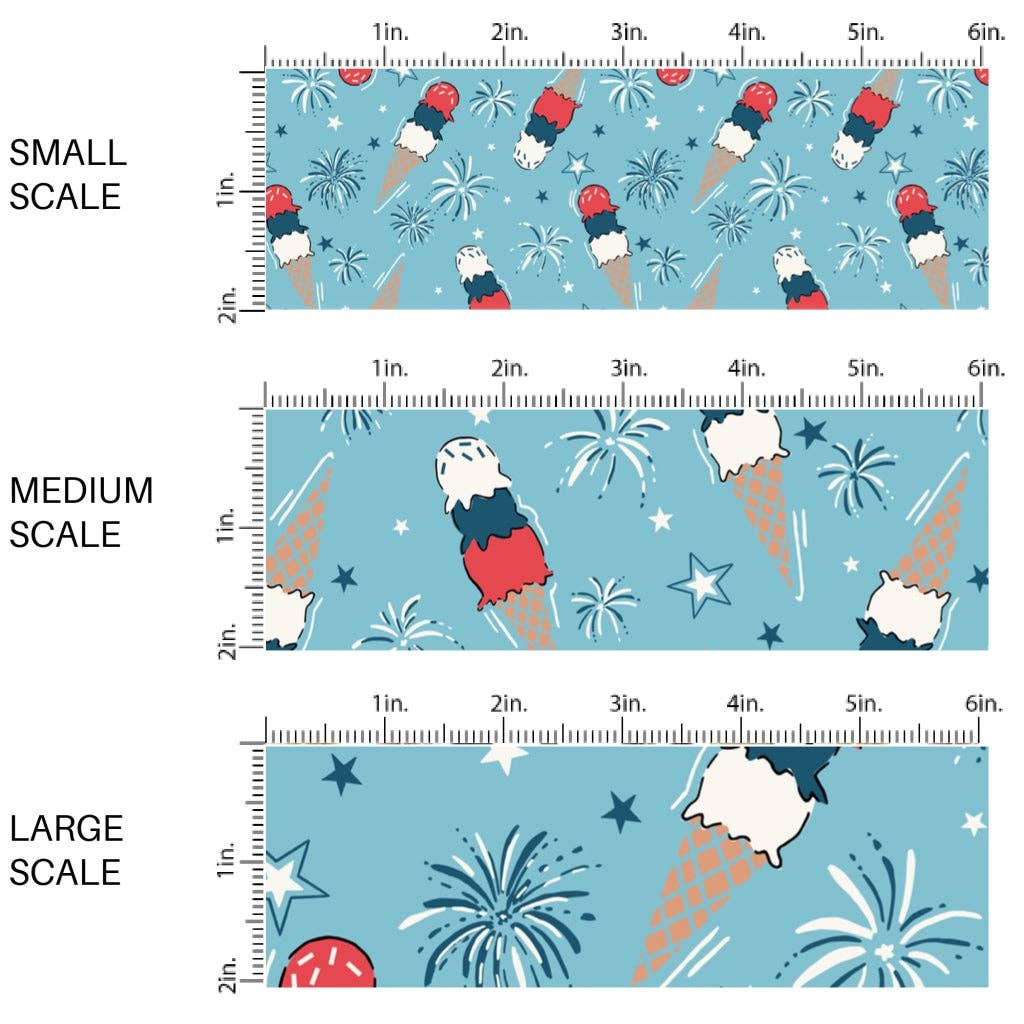 Celebration Ice Cream Fabric By The Yard