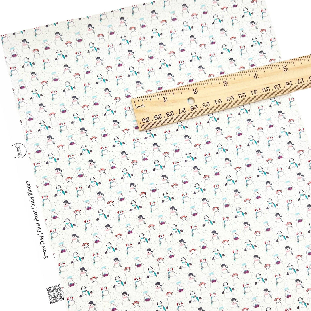 First Frost Faux Leather Sheets