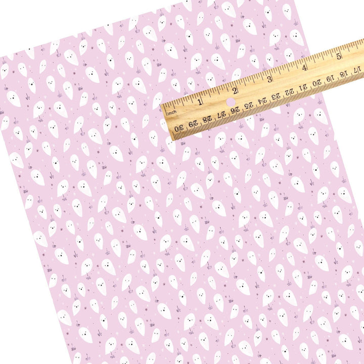 Boo to You Lilac Faux Leather Sheets