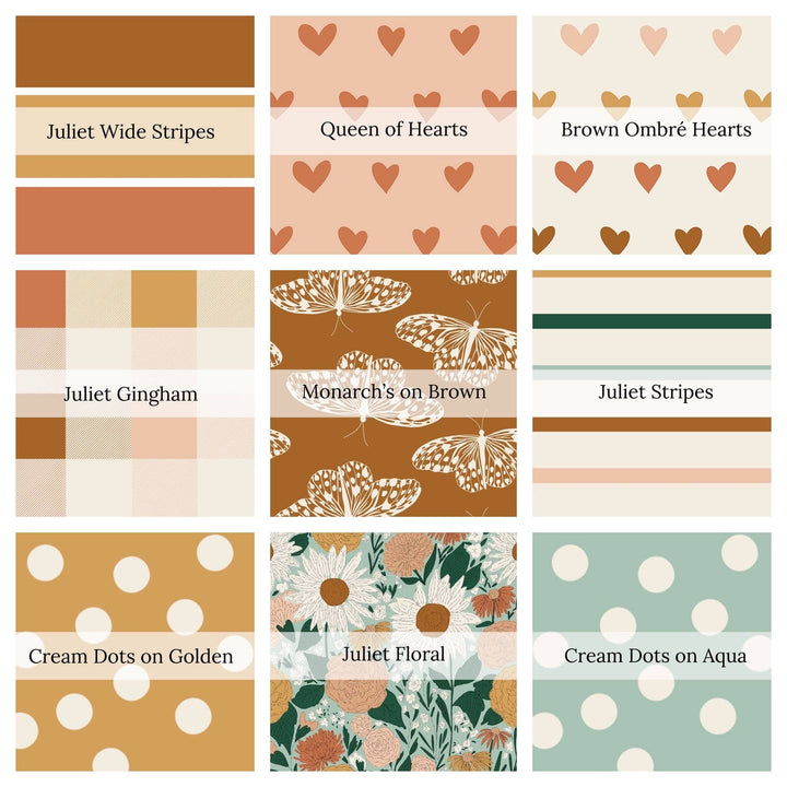 Butterfly Sunflower Faux Leather Sheets