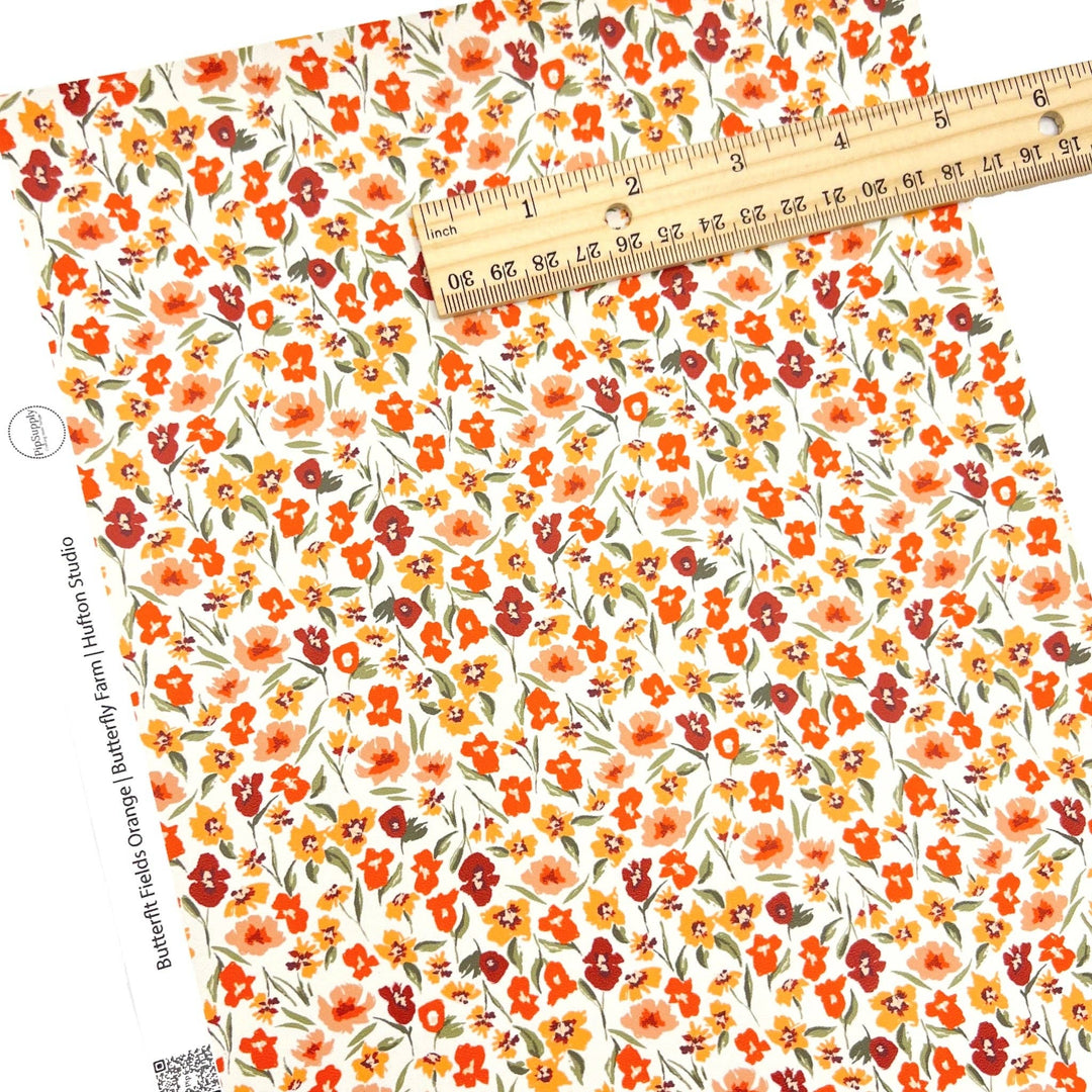 Butterfly Farm Faux Leather Sheets