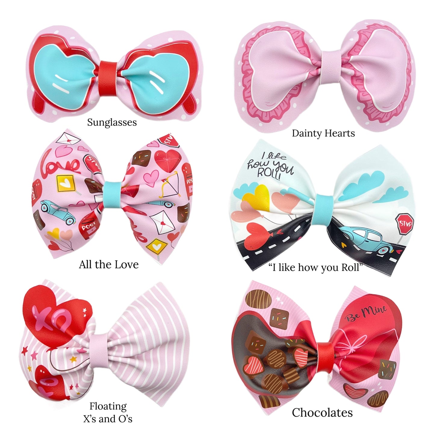 Be Mine Faux Leather Valentine's Day Template - Names