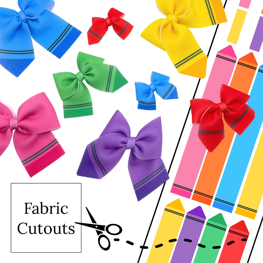 DIY SCHOOL HAIR BOWS