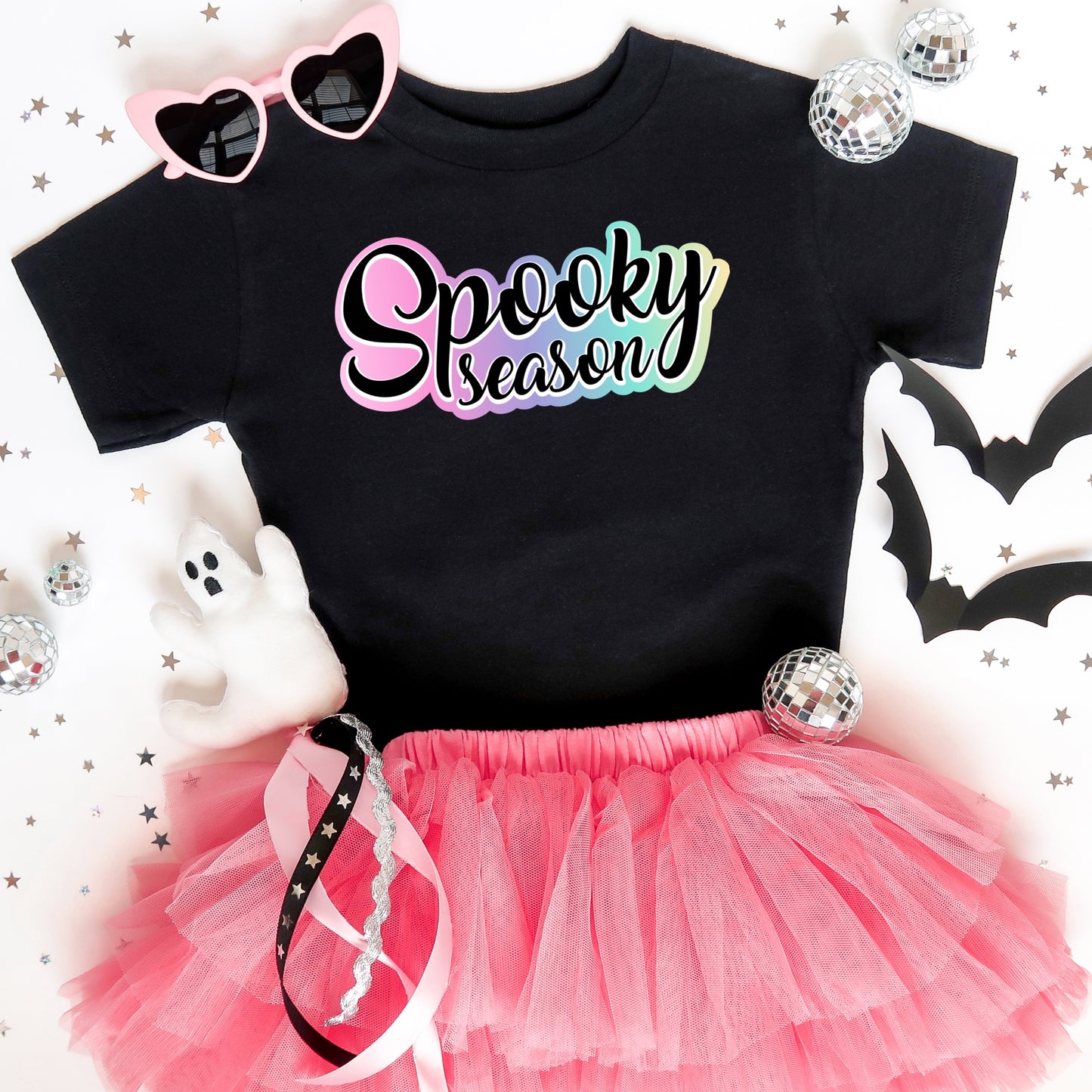 Ombre "Spooky Season" iron on DTF and Sublimation transfers.