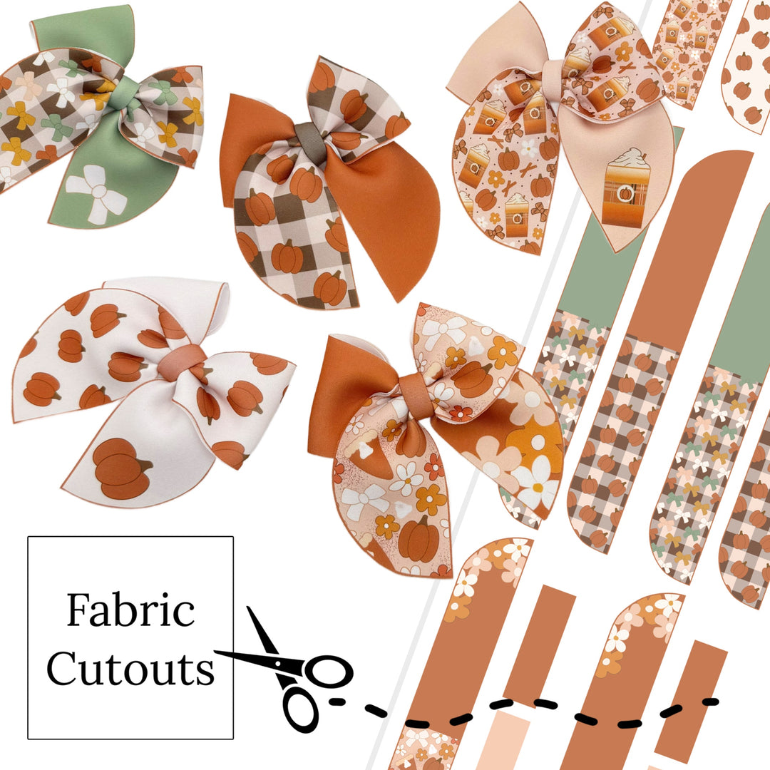 It’s Fall Y’all Sailor Neoprene DIY Hair Bows