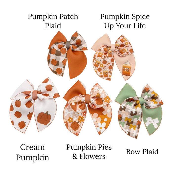 It’s Fall Y’all Sailor Neoprene DIY Hair Bows