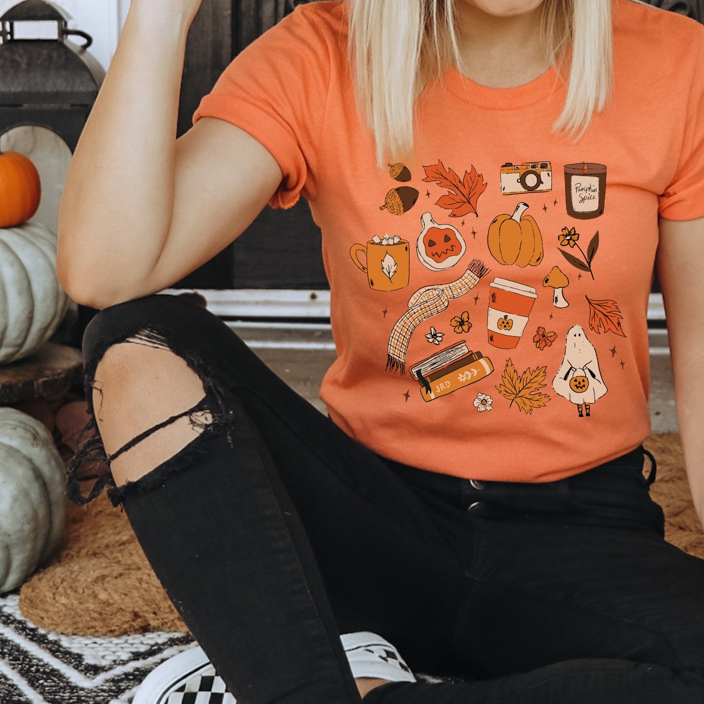 Cozy Autumn Things Sublimation and DTF Iron on Transfers