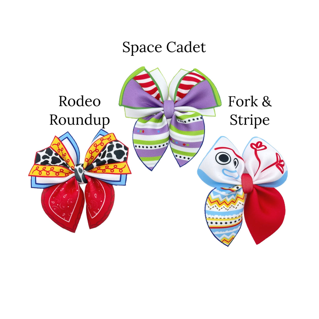 MINI Story Of Toys Bubble Neoprene DIY Hair Bows