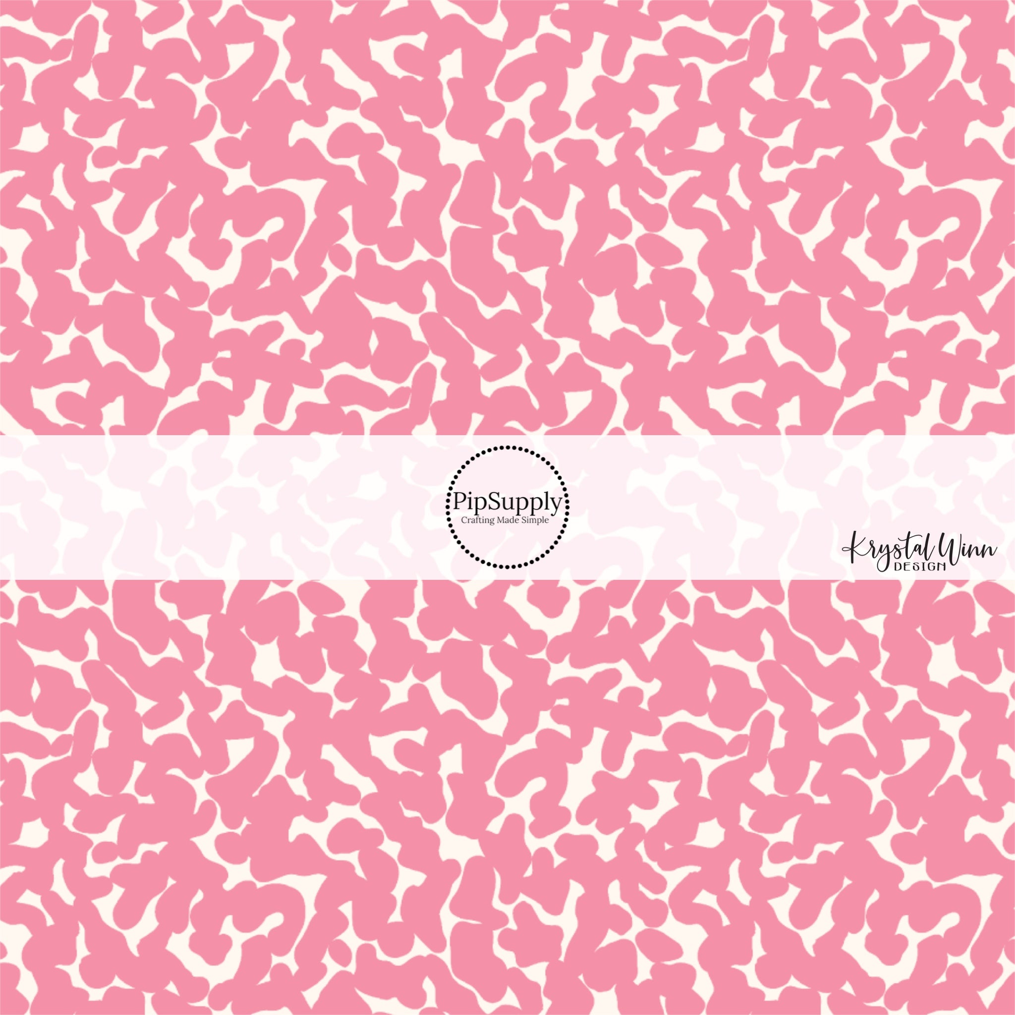 Pink Multi Floral Fabric By The Yard