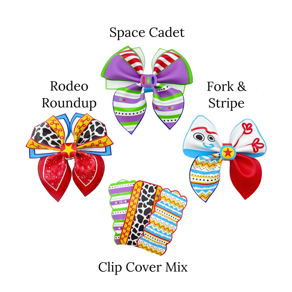 patterns for toy movie themed diy hair bows