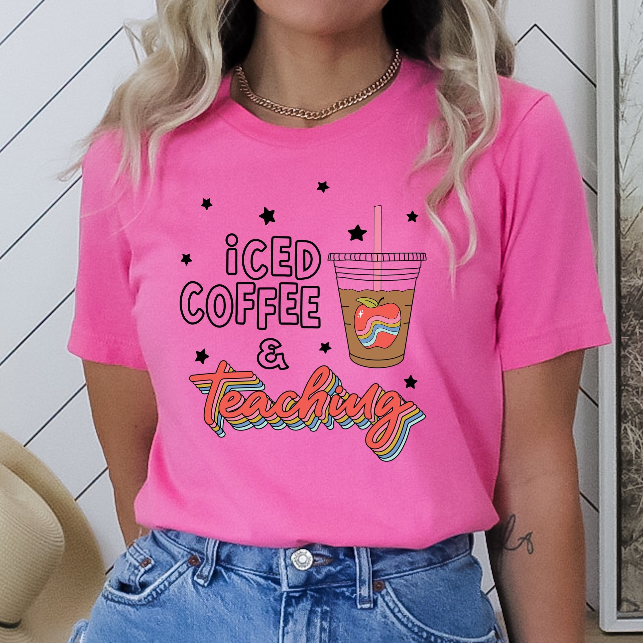 Lattes and Donuts Sublimation and DTF Iron on Transfers