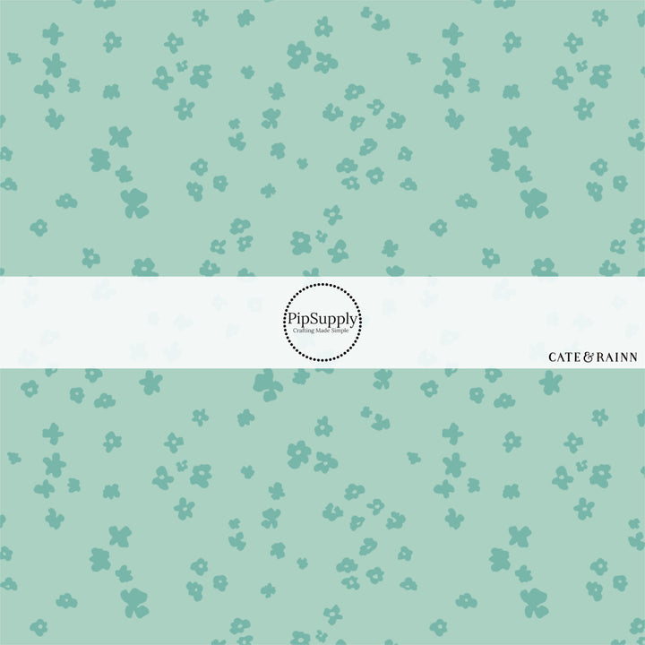 These spring fabric by the yard features tiny floral pattern. This fun pattern fabric can be used for all your sewing and crafting needs!