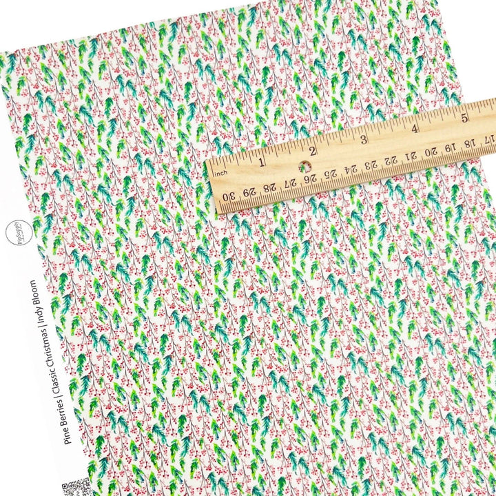 Classic Christmas Faux Leather Sheets