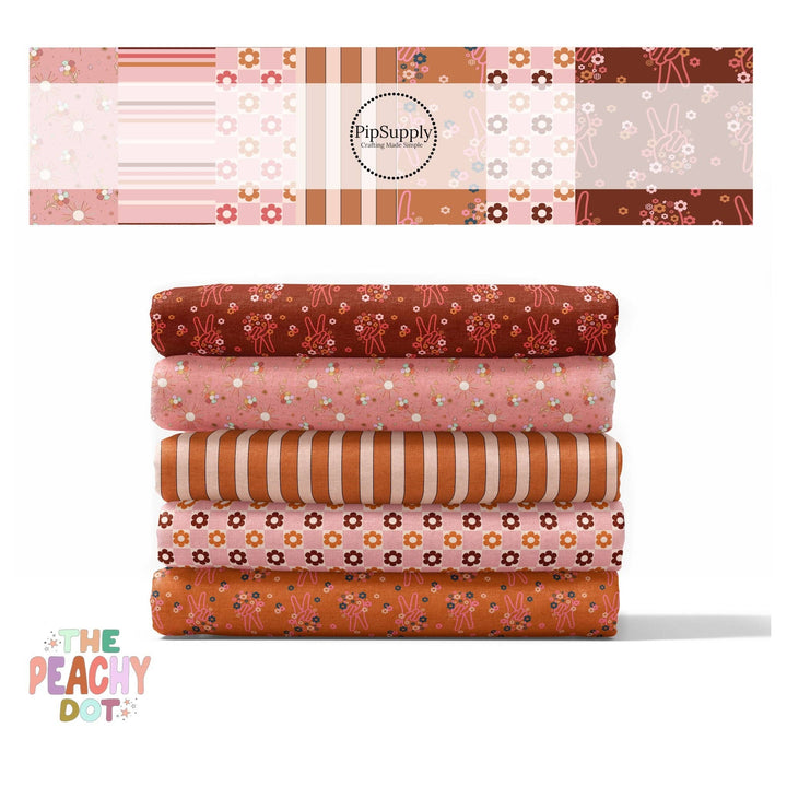 Boho Peace | The Peachy Dot | Fabric By The Yard