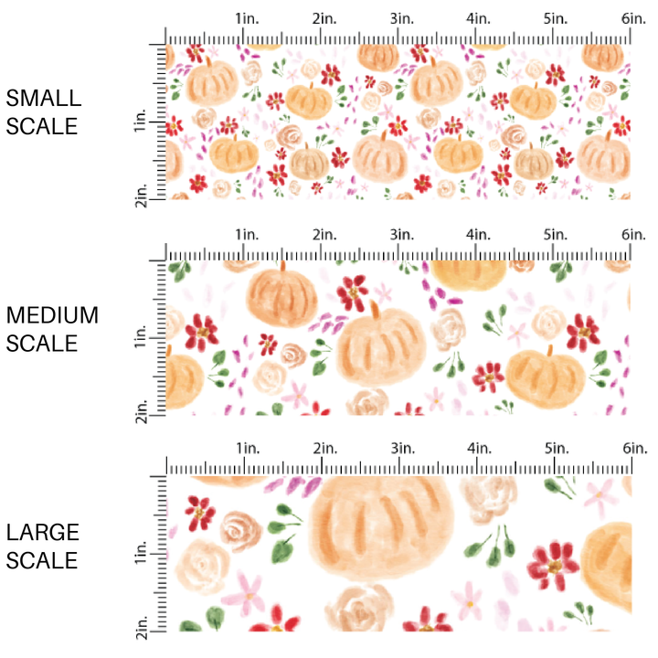 Fall Pumpkin | Seamless Gal | Fabric By The Yard