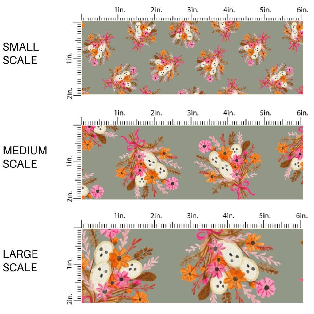 Booquet Fabric By The Yard