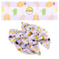 These magical adventure inspired themed no sew bow strips can be easily tied and attached to a clip for a finished hair bow. These fun themed patterned bow strips are great for personal use or to sell. These bow strips feature the following long hair princess, suns, and fry pans on light purple.