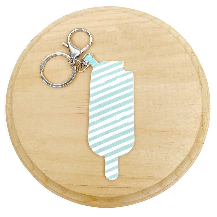 Ice Cream Bar Keychain Charm Die