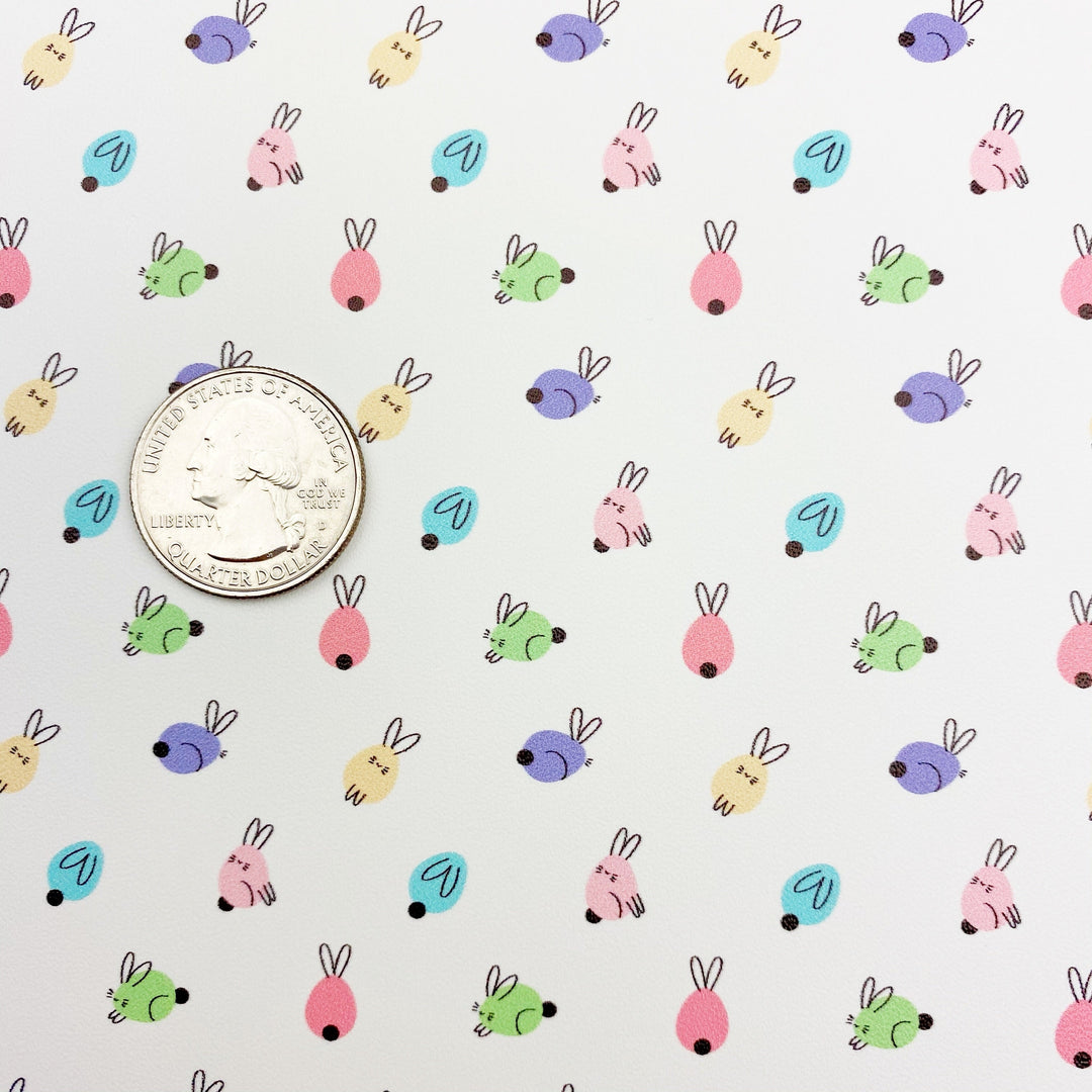 Doodle Bunnies Vegan Leather