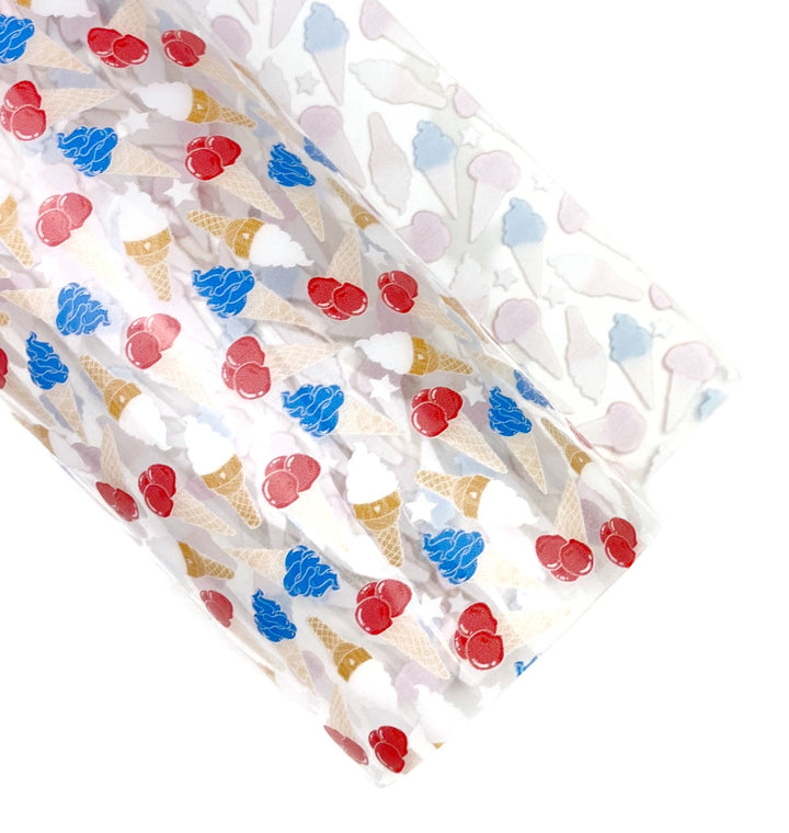 Patriotic Cones Jelly Vinyl