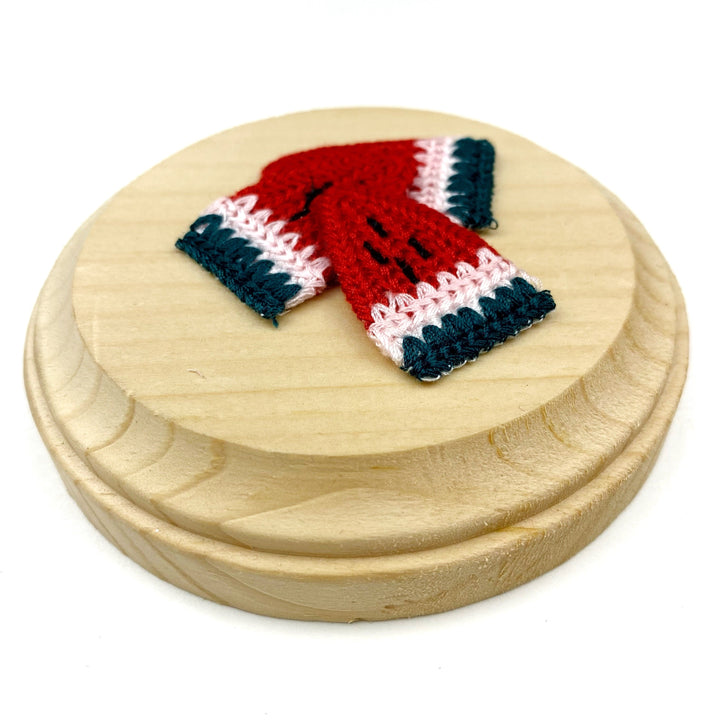 Watermelon Crochet Appliques