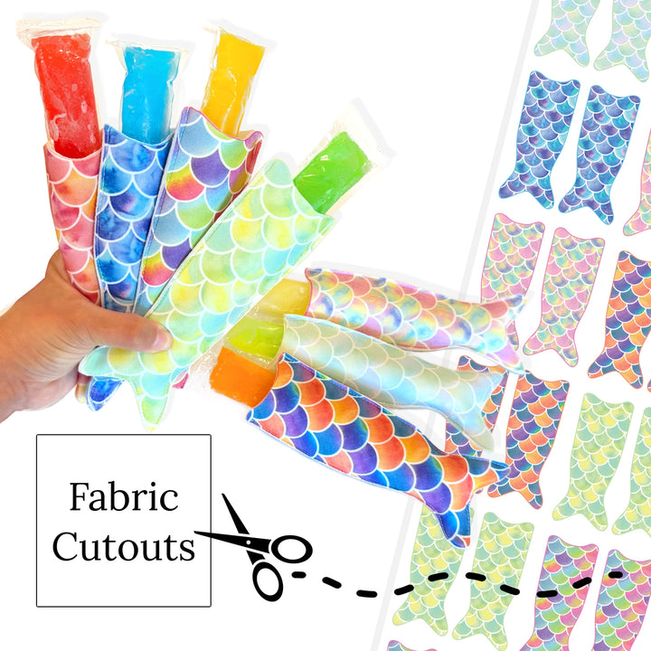 These summer popsicle holders are perfect for the pool while enjoying a sweet treat. You will receive your popsicle holders printed on neoprene fabric based on your color/pattern selections. The piece will come flat and uncut and will need to be finished by the purchaser which includes cutting, assembling by sewing or gluing. Any additional items used to finish these popsicle holders will need to be provided by the purchaser and are not included in this listing.