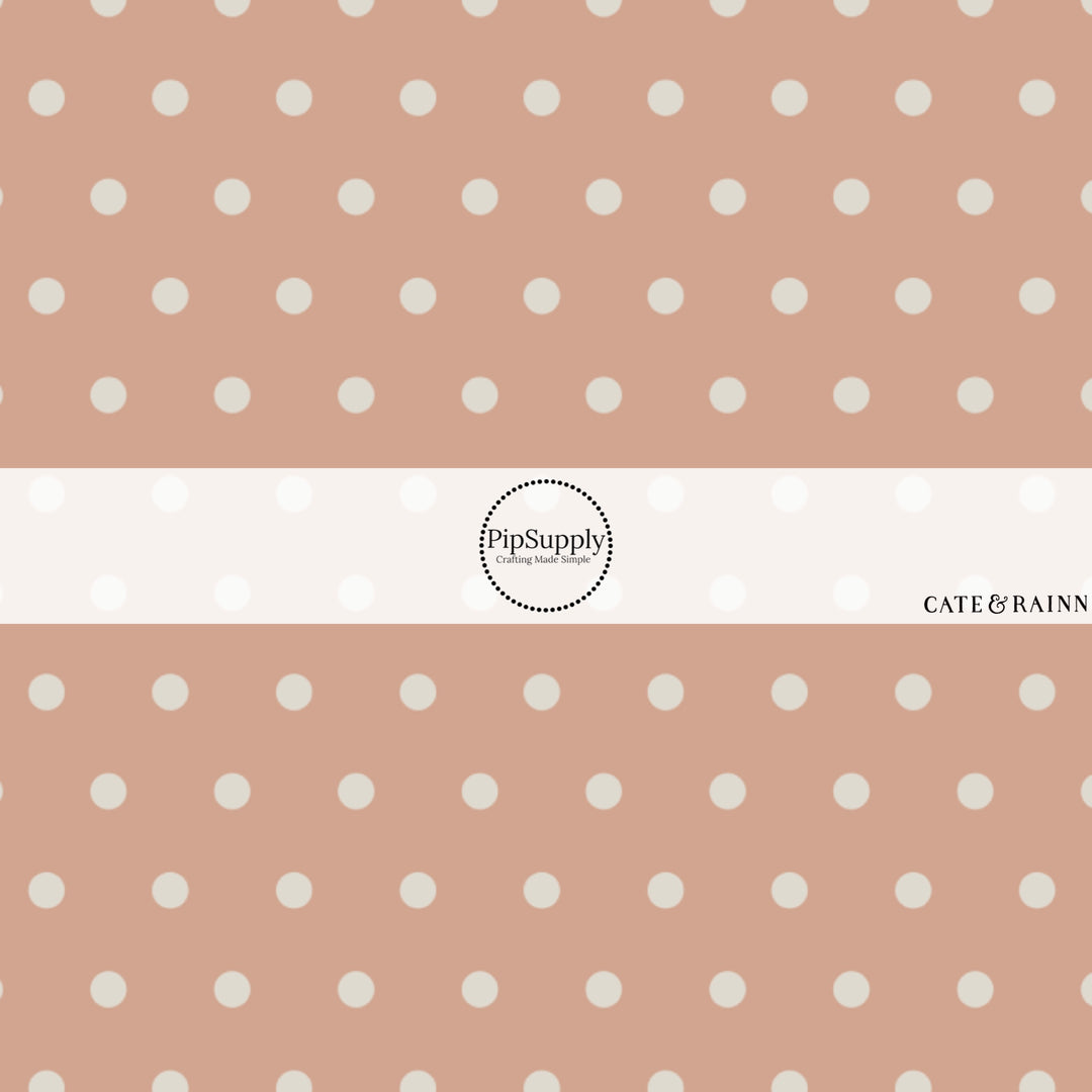 These summer pattern faux leather sheets contain the following design elements: polka dot patterns. Our CPSIA compliant faux leather sheets or rolls can be used for all types of crafting projects.