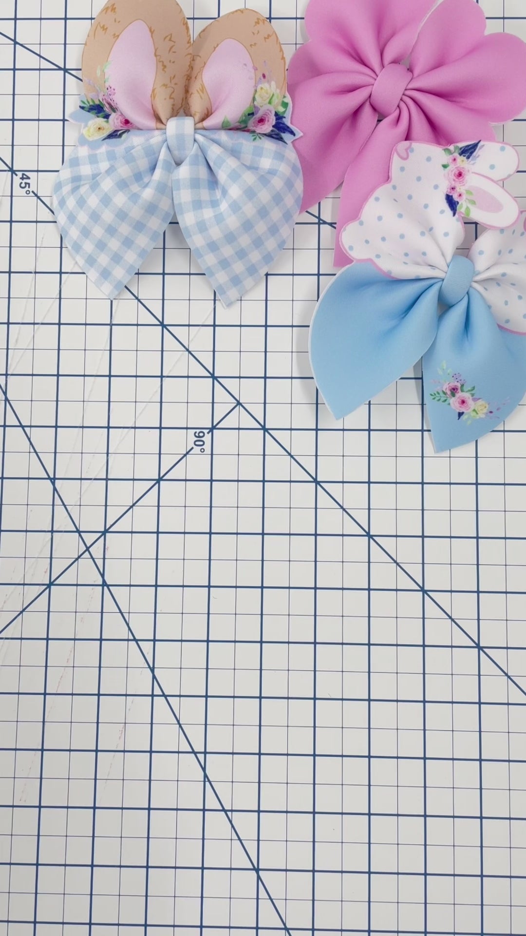 Carrot Bunny Ears Faux Leather DIY Headband Topper