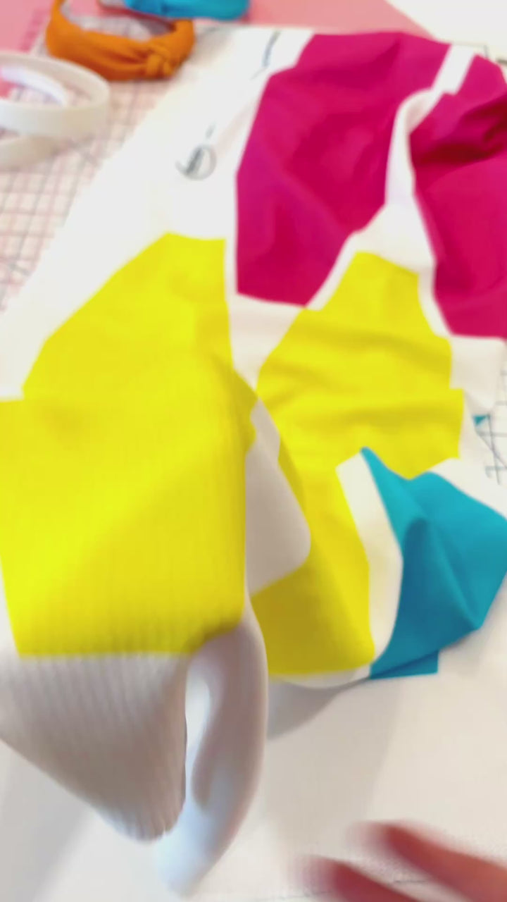 Summer Solids DIY Fabric Knotted Headband