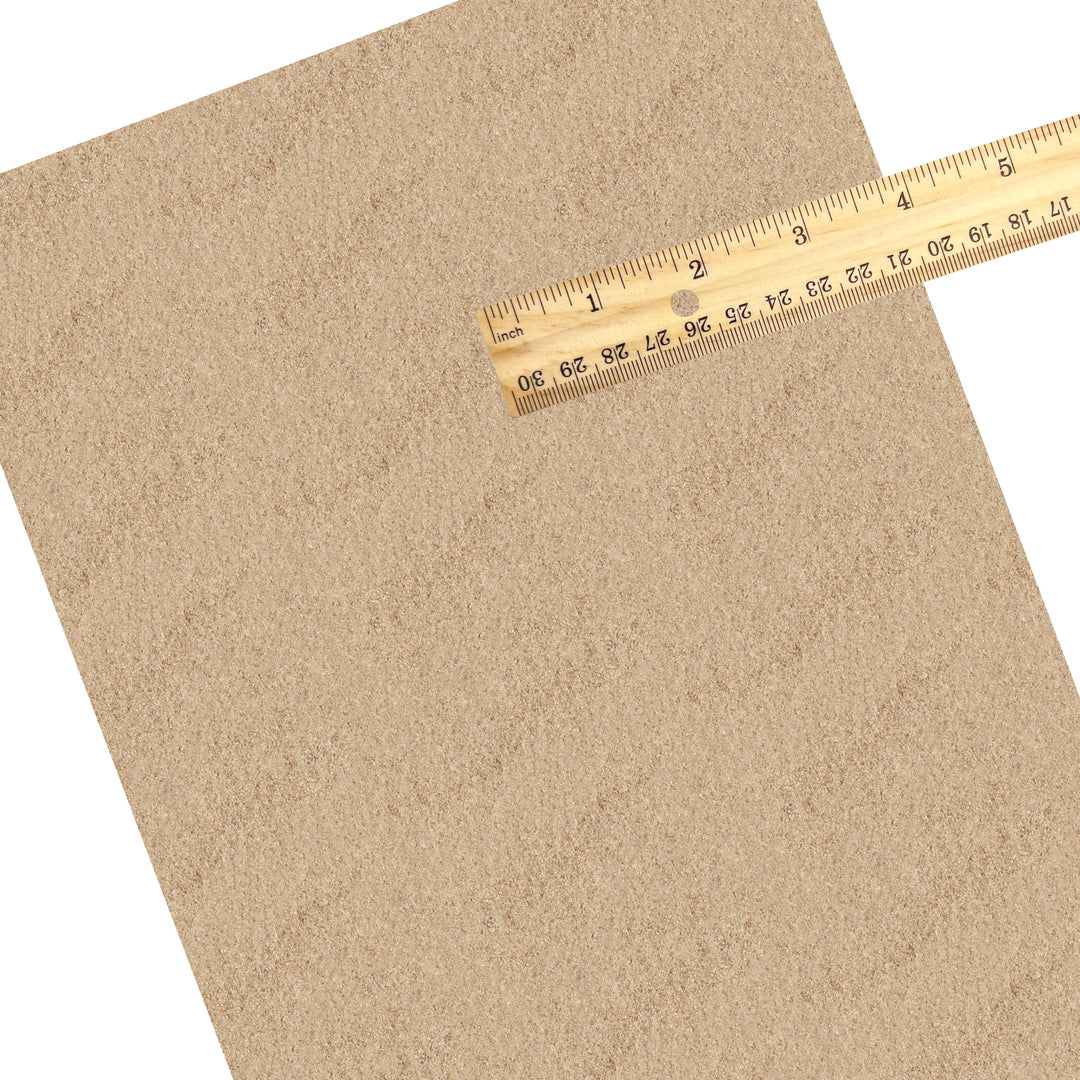 These beach themed faux leather sheets contain the following design elements: beach sand. Our CPSIA compliant faux leather sheets or rolls can be used for all types of crafting projects.