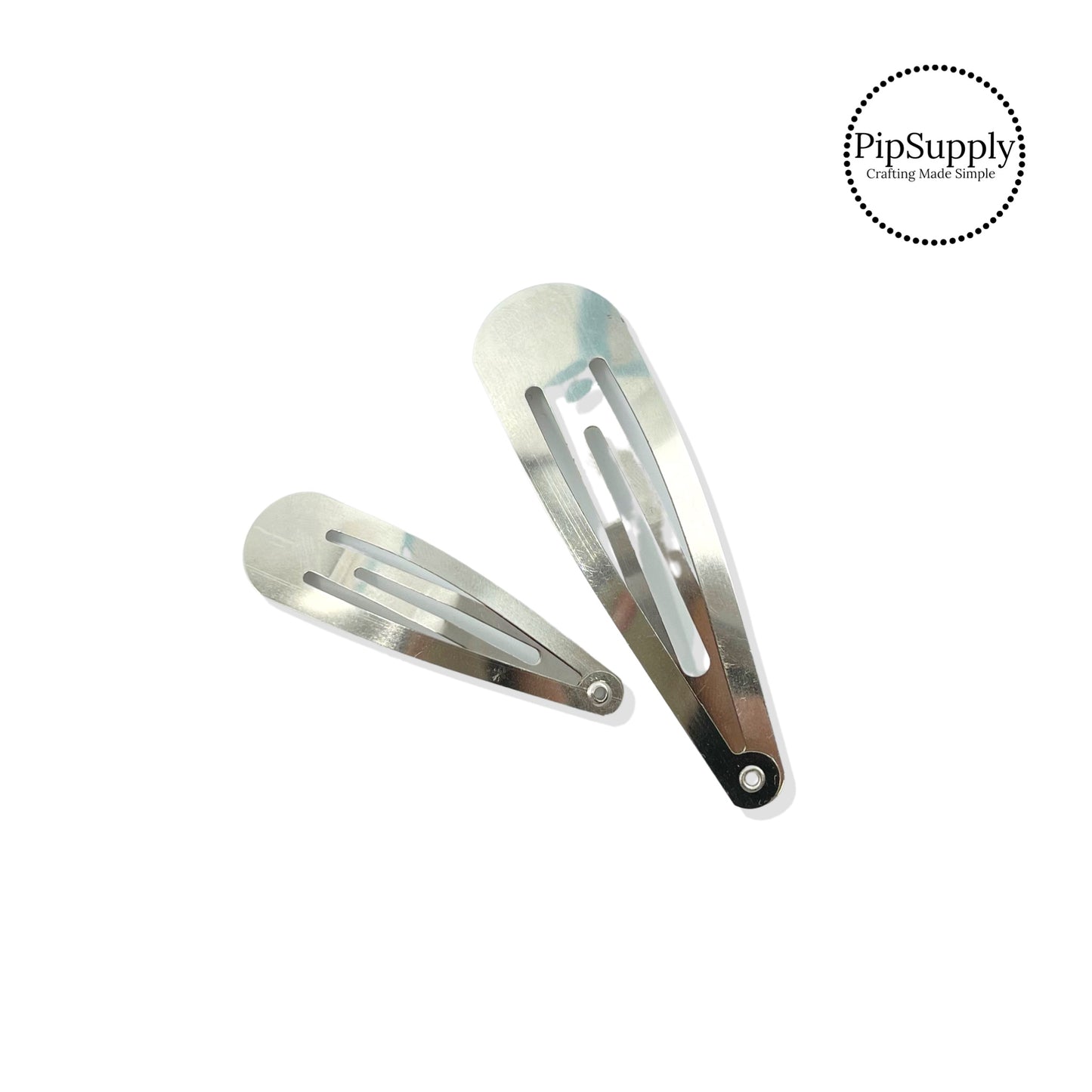 Silver Snap Clips - 2" or 2.75"