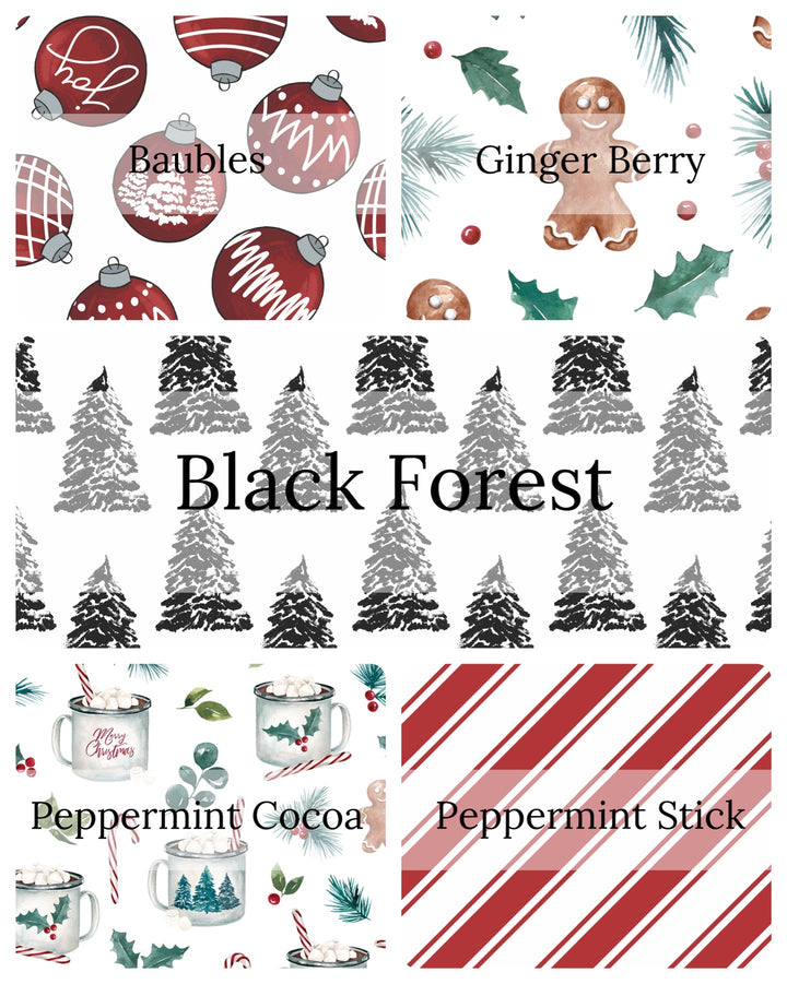 White Christmas Individual Strip Collection | Cate & Rainn | Liverpool Bullet Fabric