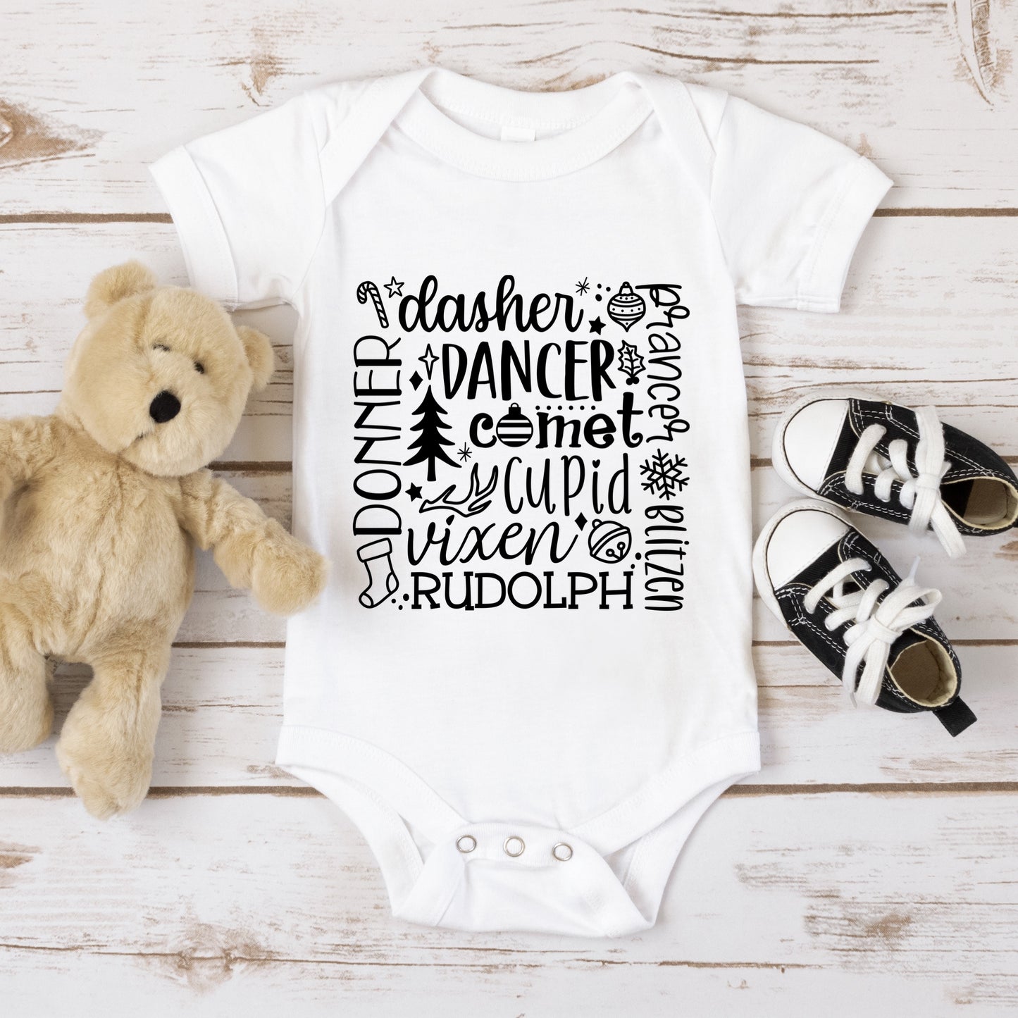 Sublimation or DTF Transfers | Isobel Jade Designs | 9 Reindeer