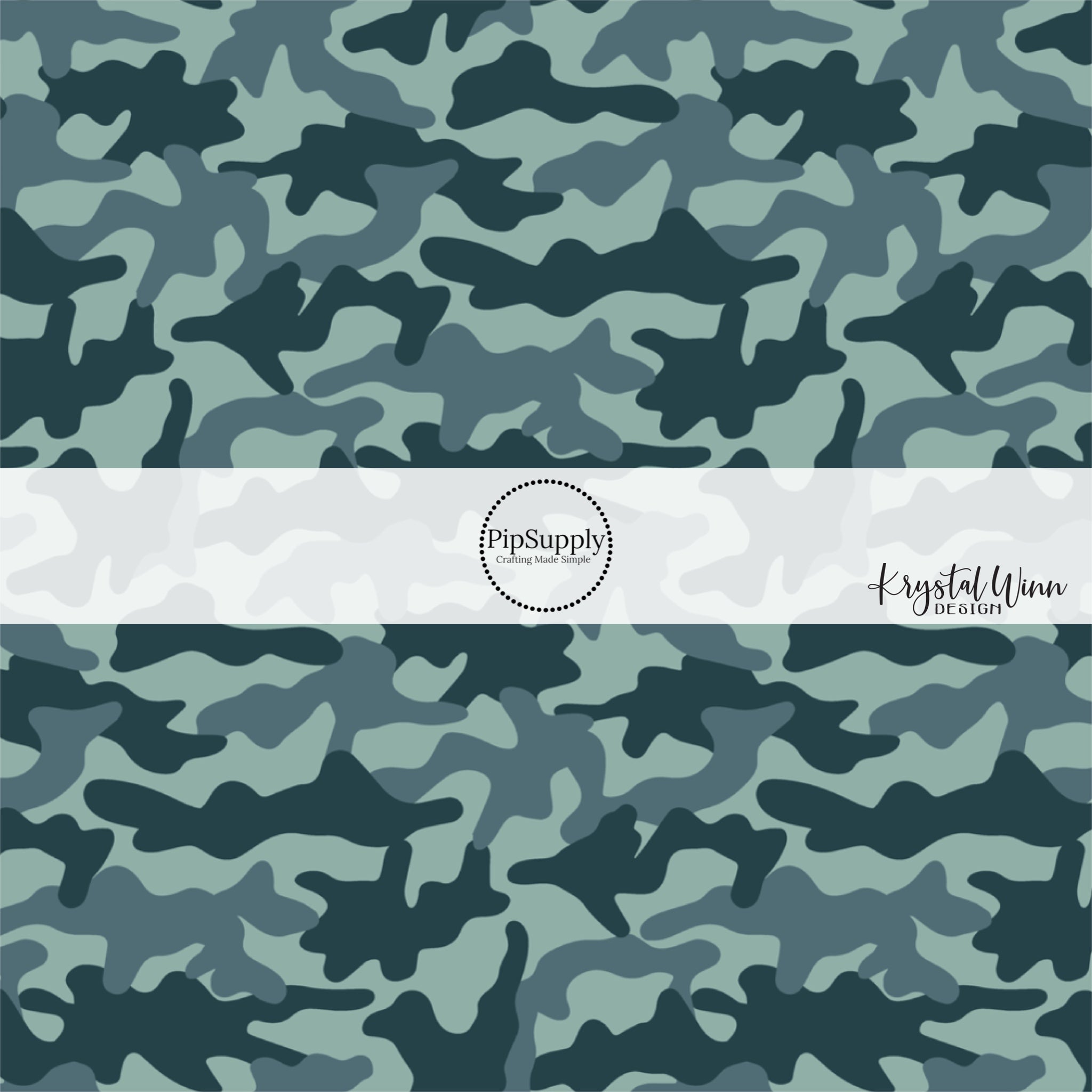 Custom Patterns Camo 18 x 36 HTV Sheet