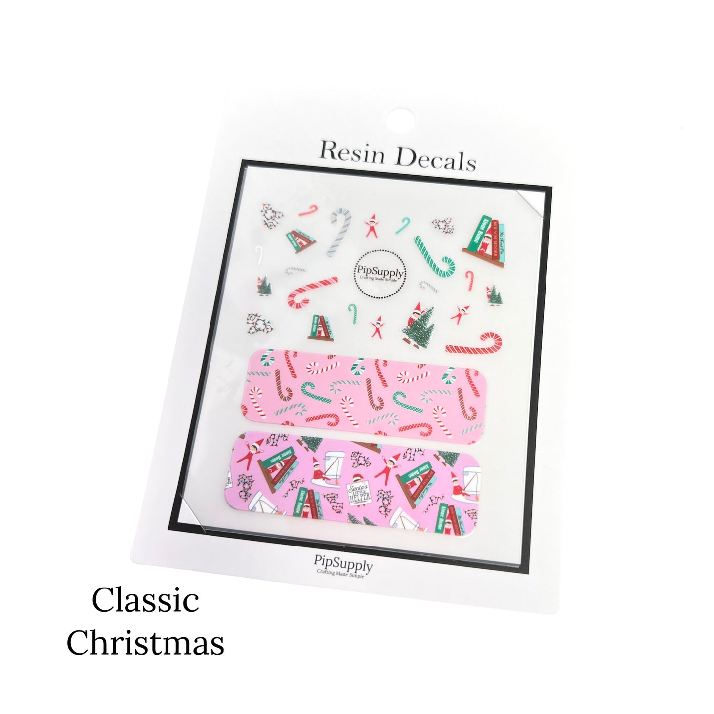 Classic Christmas | PIP Supply | Resin Decals