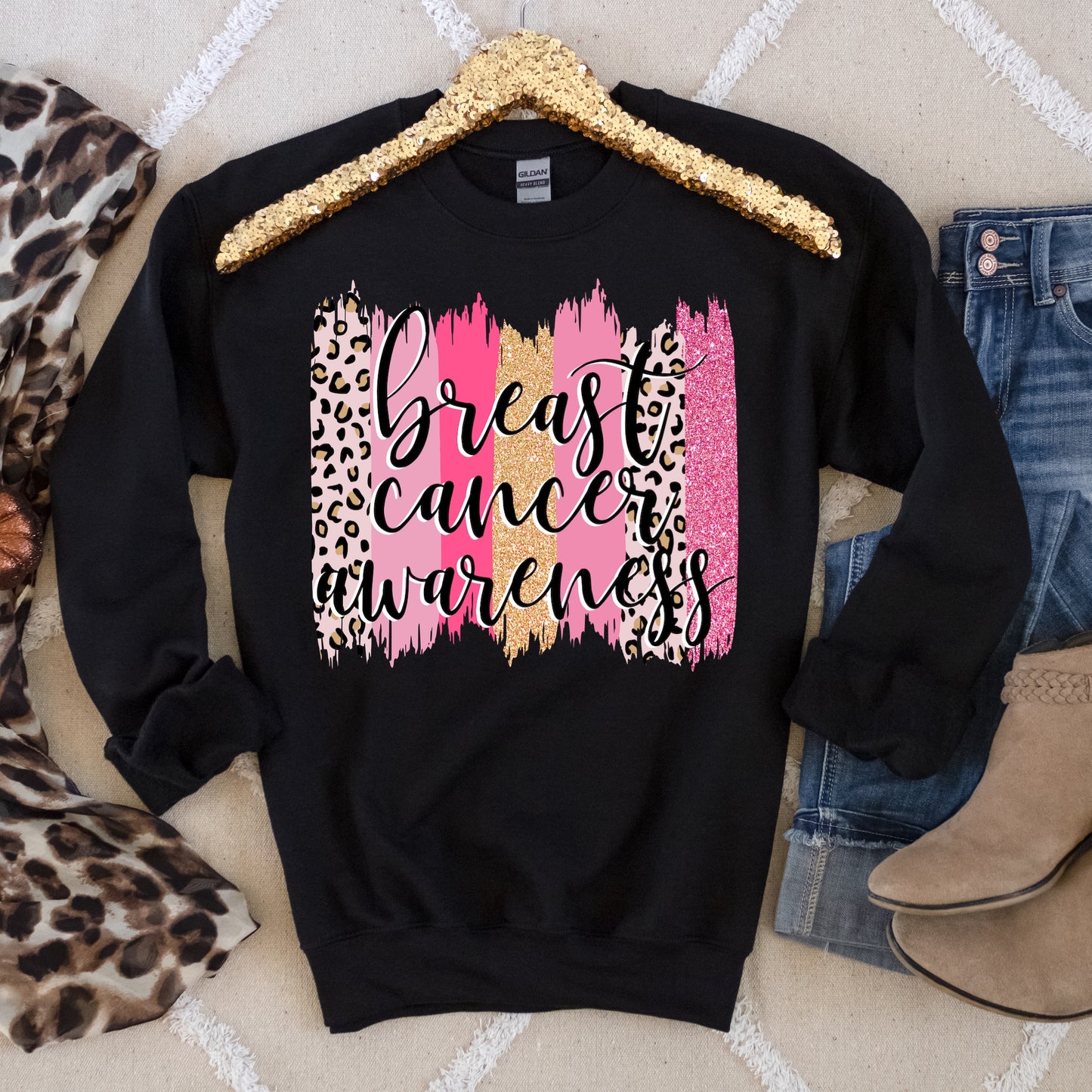 Sublimation or DTF Transfers | Sunshine Day Dreamer Co | Breast Cancer Awareness Month