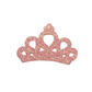 1.75" Queen Crown | Glitter Felt - Pretty in Pink Supply