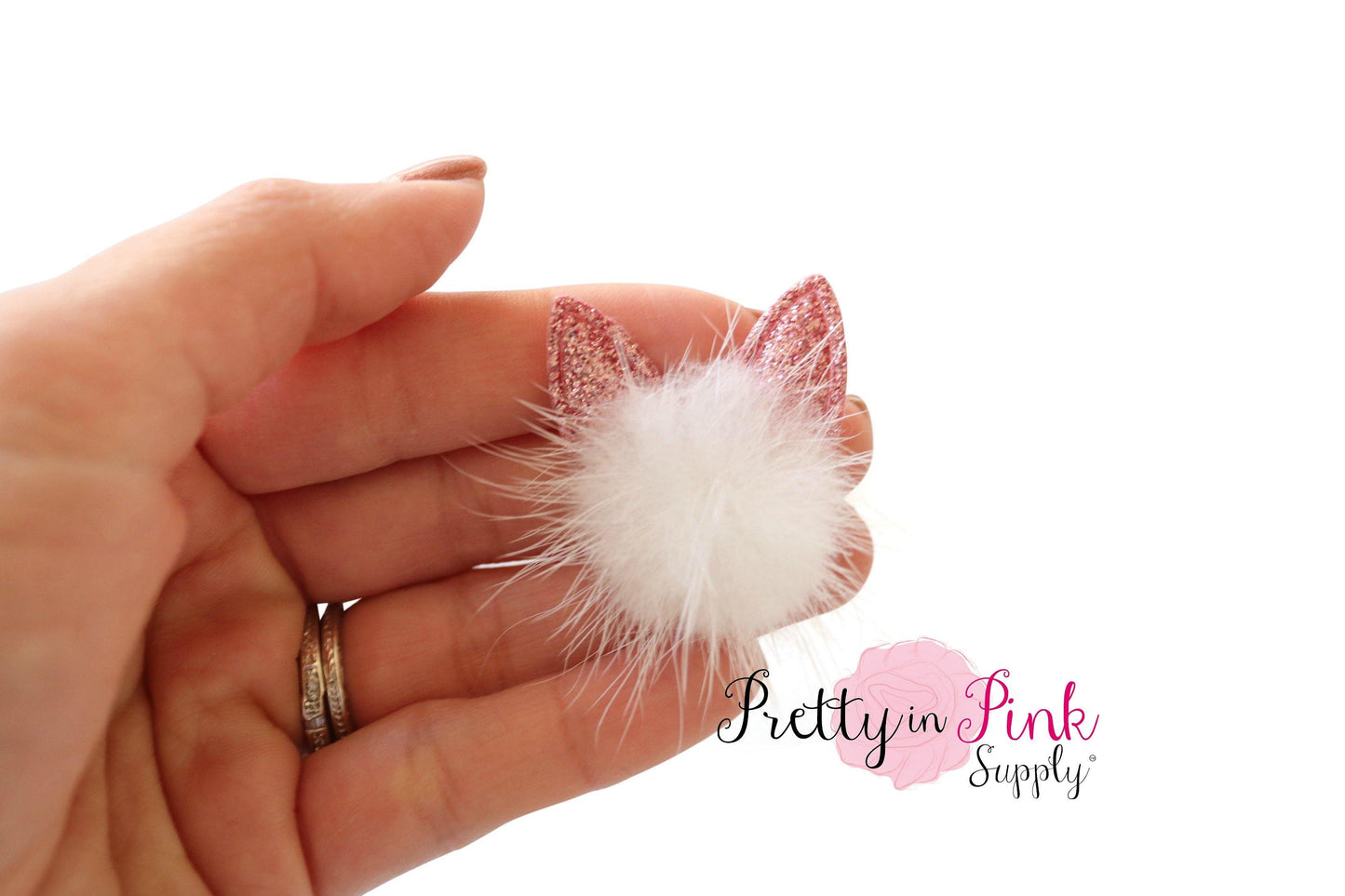 Mini Cottontail Padded Bunny Ears - Pretty in Pink Supply