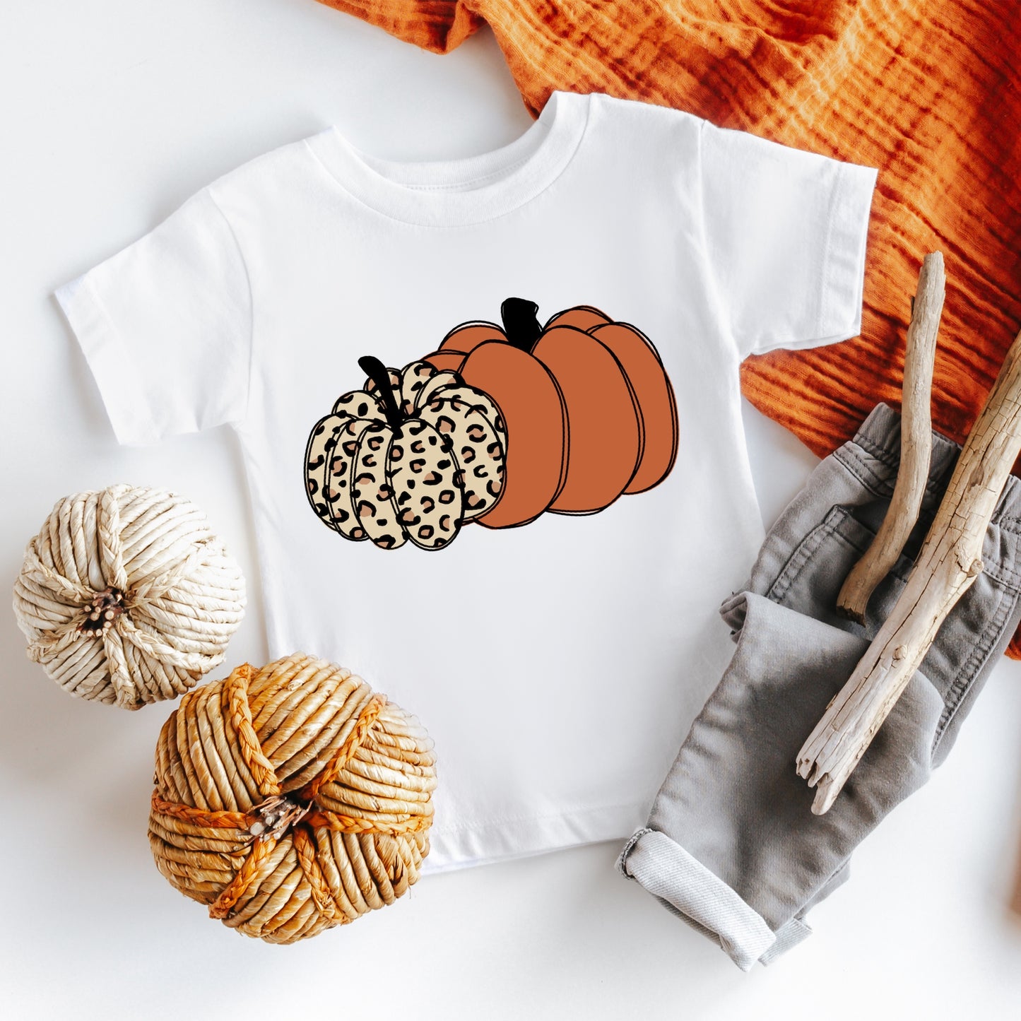 Sublimation or DTF Transfers | Isobel Jade Designs | Leopard Pumpkins