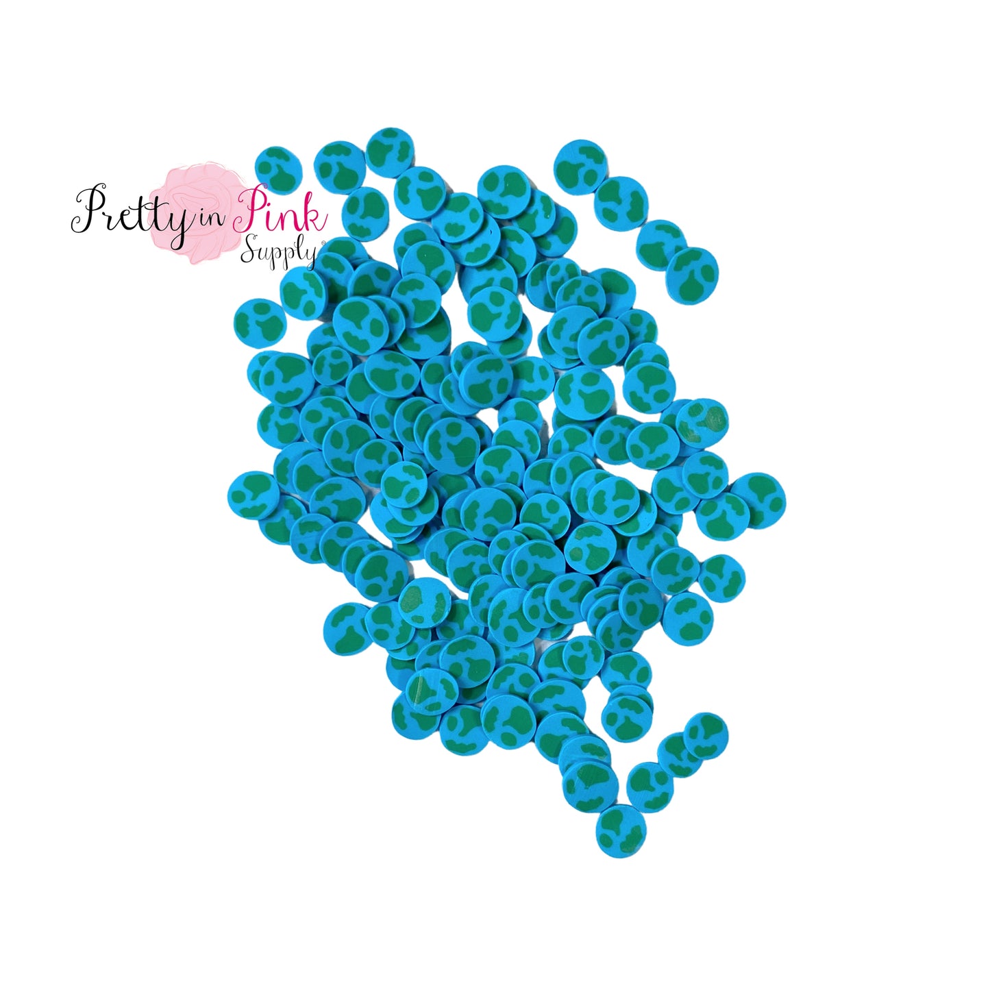 Planet Earth | Confetti Loose Clay Slices