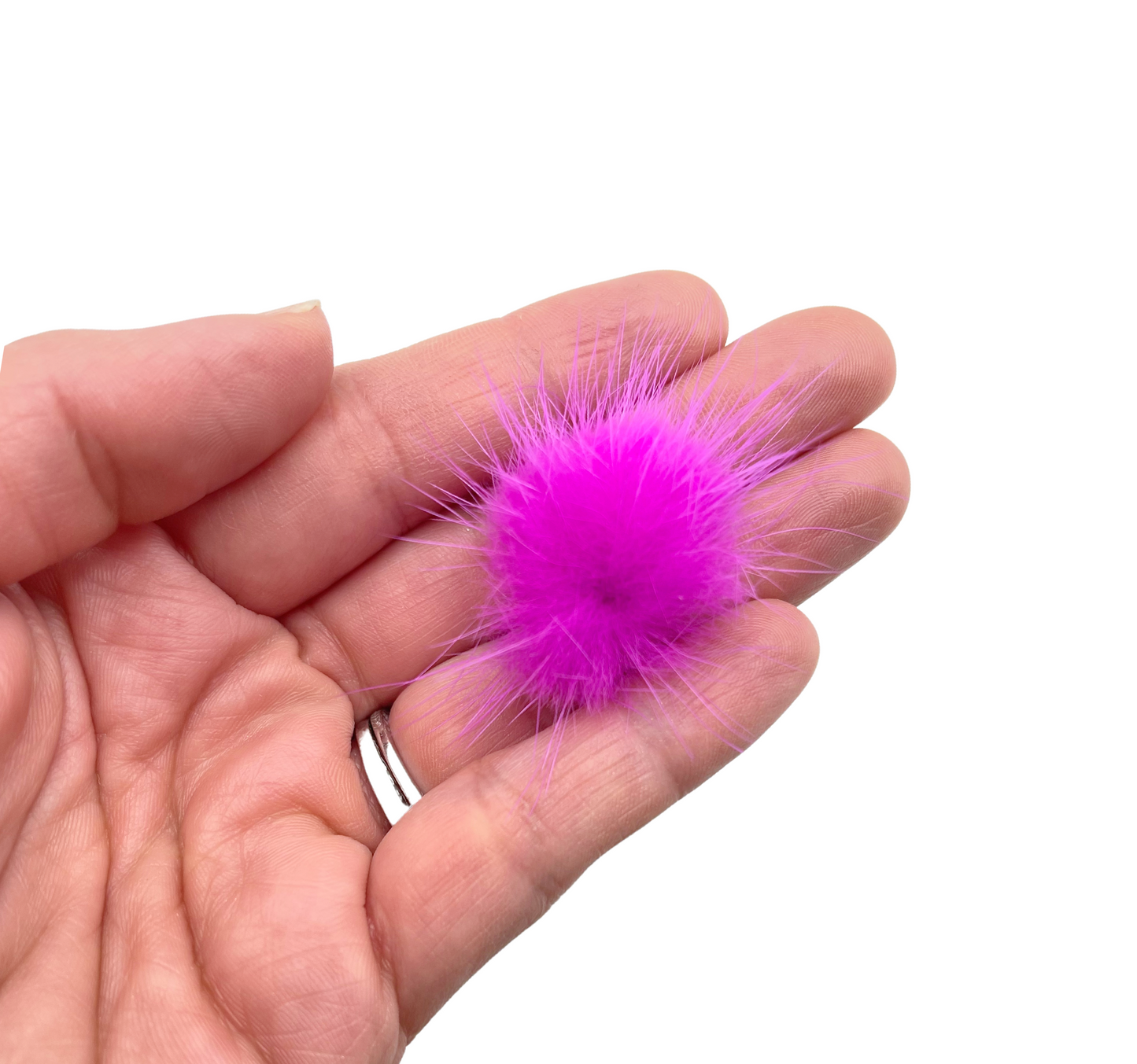Mini Fur Ball | Pom Pom Puff - Pretty in Pink Supply