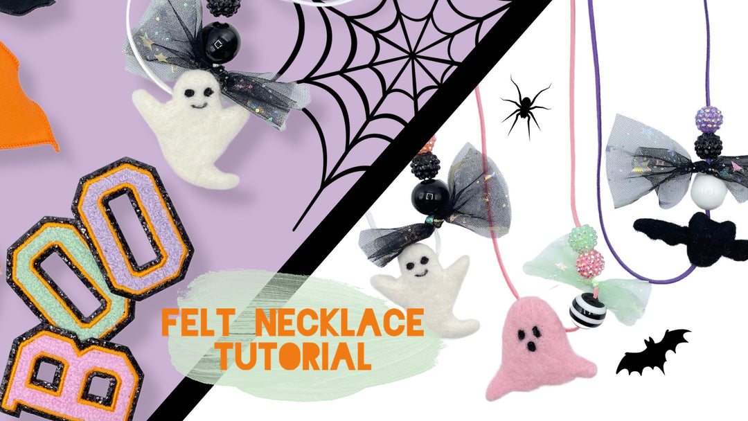 DIY Felt  Necklace