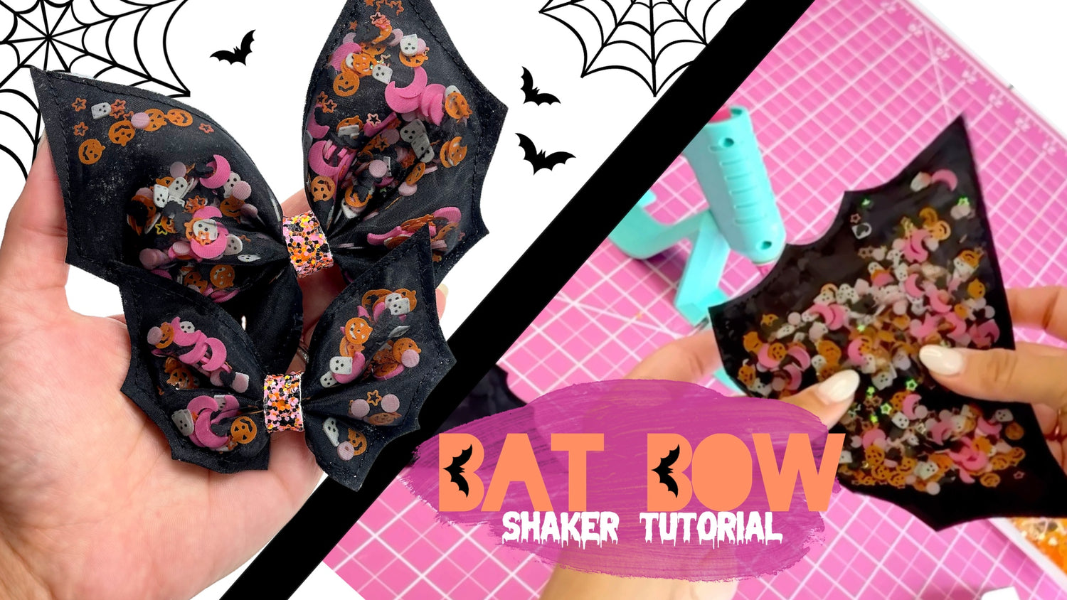 Create a Playful Bat Shaker Bow StepbyStep Tutorialbatbowshaker