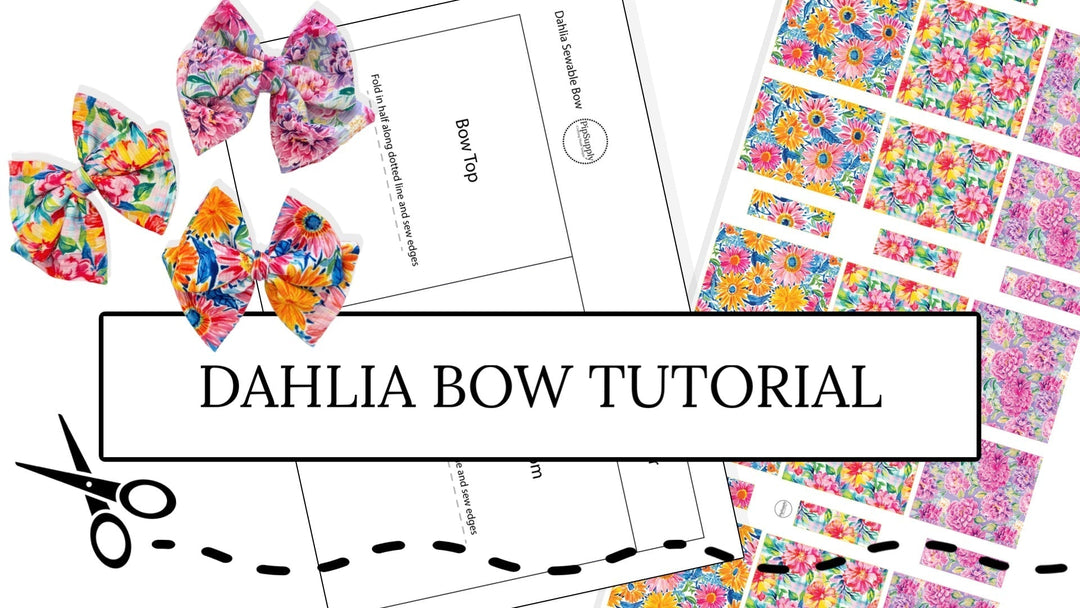 Dahlia Bow Tutorial