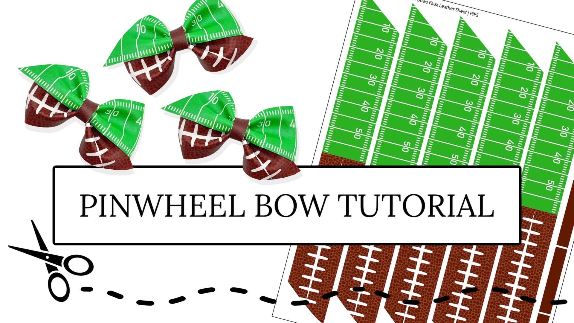 Pinwheel Bow Tutorial β Pip Supply